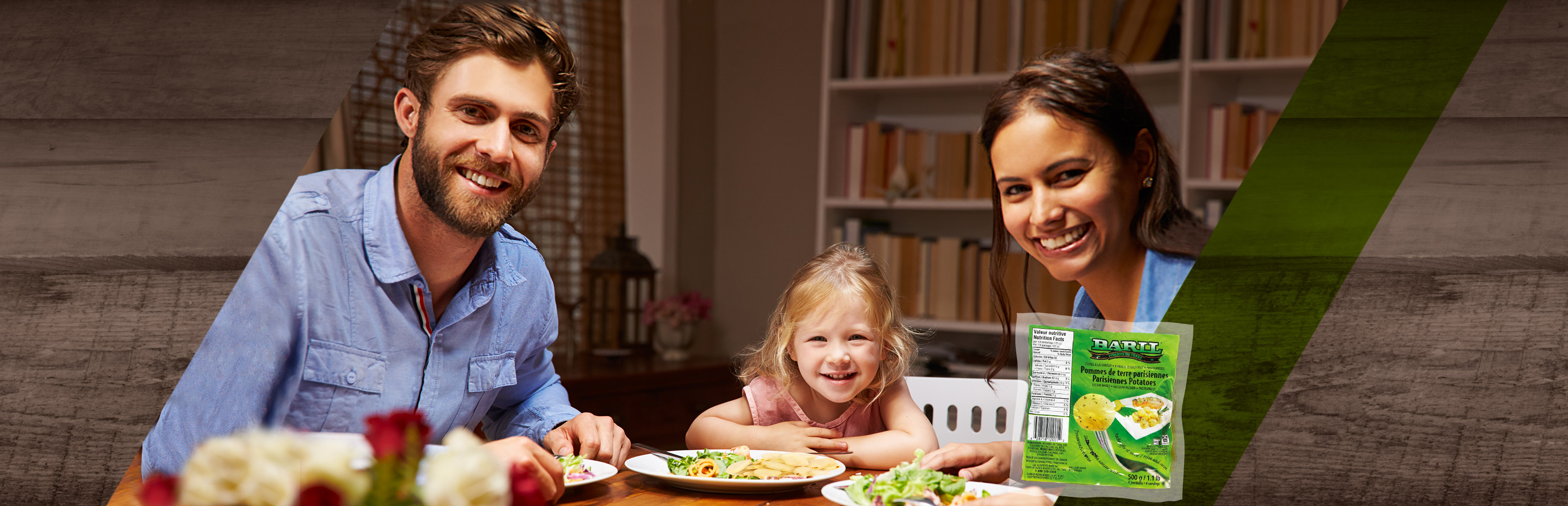 Repas en famille - Aliments Baril